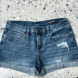 Blank NYC Women's Blue Denim Shorts